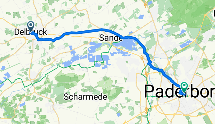 Delbr.-Paderb. entlang des Boker-Kanal