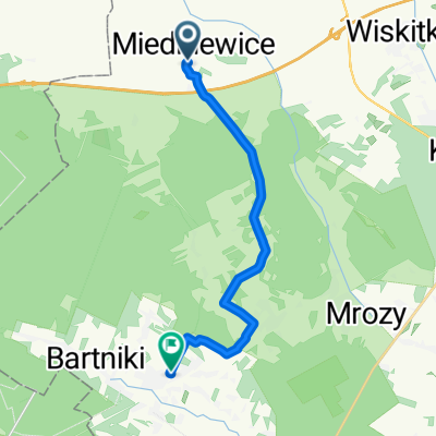 Miedniewice 109A, Miedniewice do Leśna 12, Małe Łąki