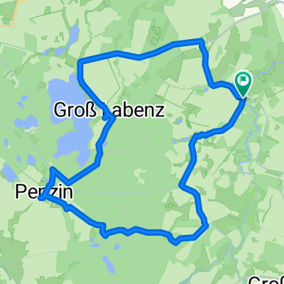 Dorfstraße, Warnow nach Dorfstraße 19–20, Warnow