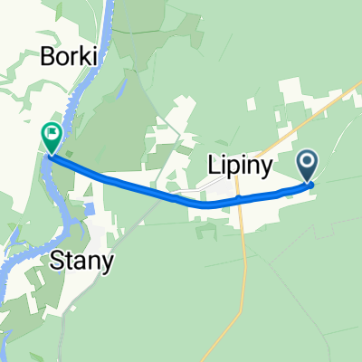 Relaxed route in Zbąszyń