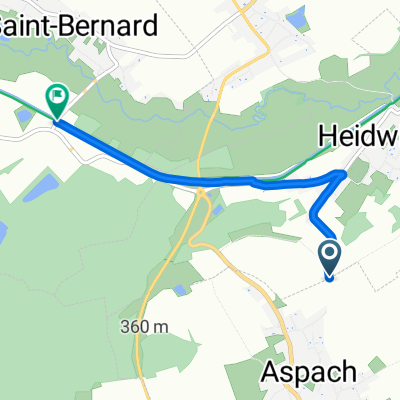 Itinéraire vers D18.III, Saint-Bernard
