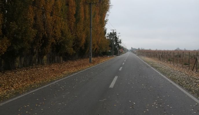Foto 1 de la ruta de Bikemap "De Joaquín Edward Bello 1537, Curicó a Pasaje Rubén Darío 2042, Curicó"