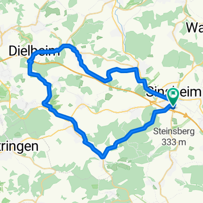 Sinsheim - Waldangeloch - Diehlheim