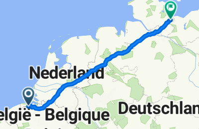 Route in der Bikemap App öffnen