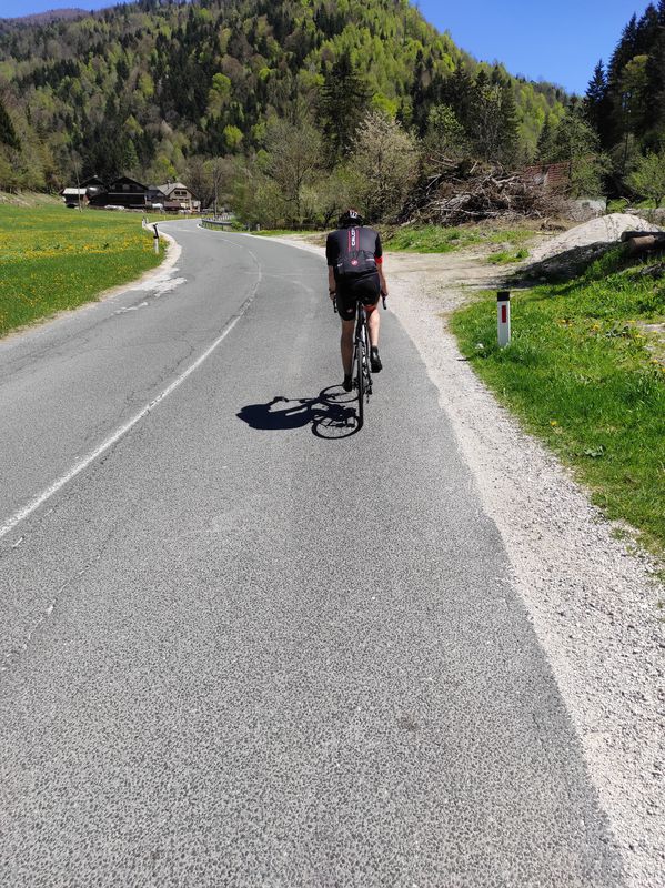 od Blažiča do parkirišča za Malo Planino