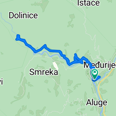 Черногория каньон реки Мырвица.