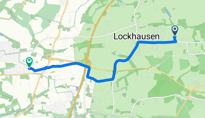 Hans-Böckler-Straße 10, Bad Salzuflen nach Poseidonweg 11, Bielefeld