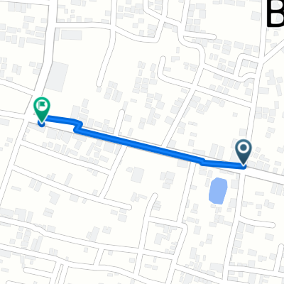 Mayur Street 45, Kolkata to Deshbandhu Road 80, Kolkata