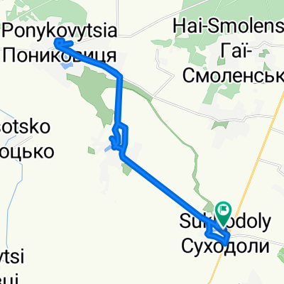 вулиця Заводська 4, Суходоли to вулиця Заводська 4, Суходоли