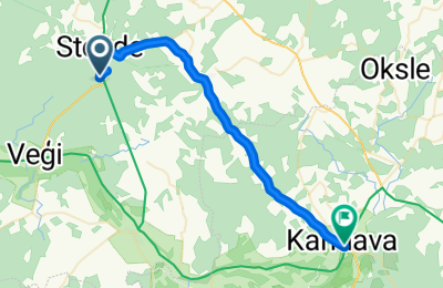 Route in der Bikemap App öffnen