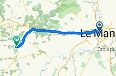 Route in der Bikemap App öffnen