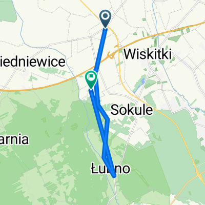 Cyganka 21, Wiskitki do Starowiskitki 54, Wiskitki