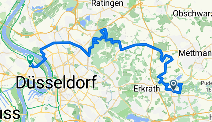 Feierabendtour Düsseldorf - Erkrath