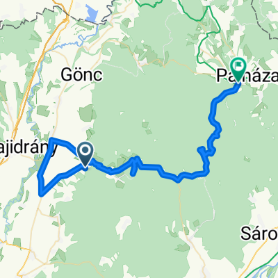 3. napi túraútvonal