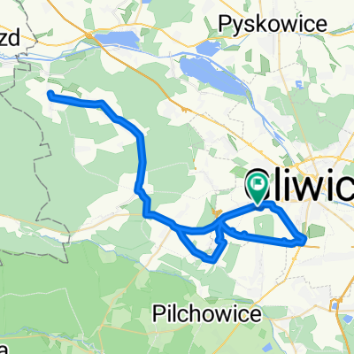 Nad Stawem 30, Gliwice do Nad Stawem 30, Gliwice