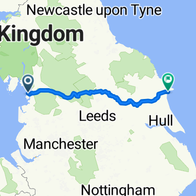 Morecambe to Bridlington via Grassington and York