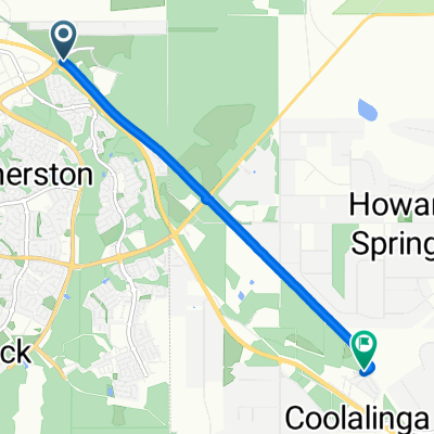 Stuart Highway, Holtze to 19 Grice Crescent, Coolalinga