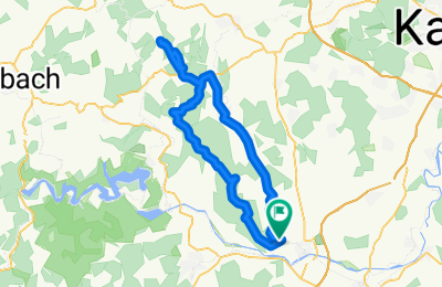 Route in der Bikemap App öffnen