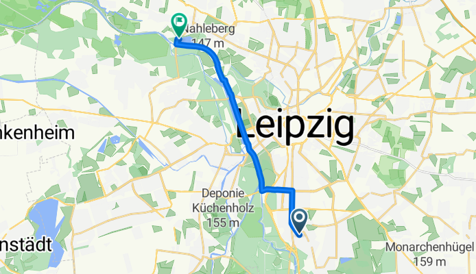Biedermannstraße 39, Leipzig nach Gustav-Esche-Straße, Leipzig