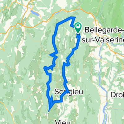 MTB: plateau du Retord (72km)
