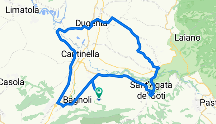 Da Contrada Restinola, Sant'Agata de' Goti a Contrada Restinola, Sant'Agata de' Goti