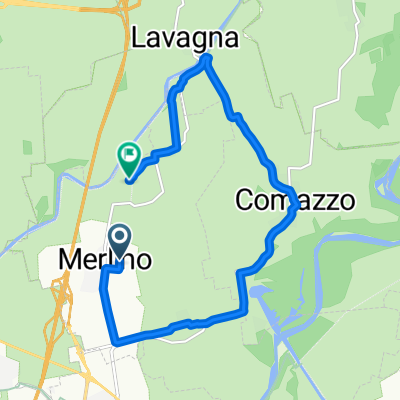 Via Lodi, Merlino to Cascina Torchio 5, Merlino