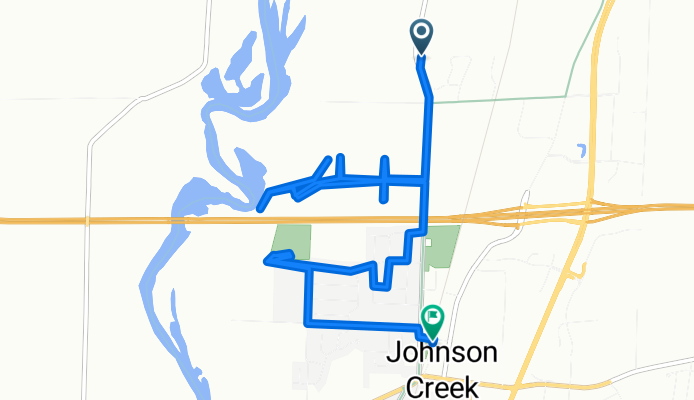 N6996 CTH-Y, Watertown to 125 Lincoln St, Johnson Creek