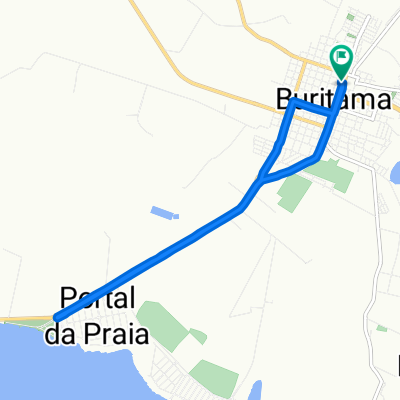 De Praça Nair P Rosa, 1–111, Buritama a Praça Nair P Rosa, 1–111, Buritama