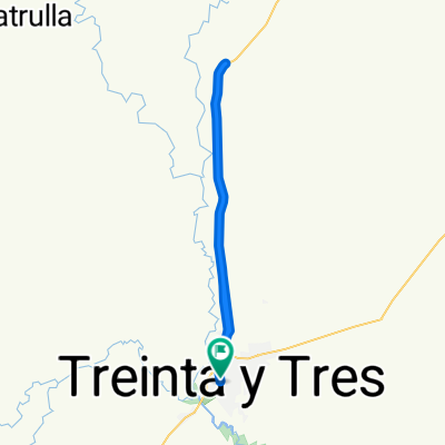 Ruta a Juan Antonio Lavalleja 717, Treinta y Tres