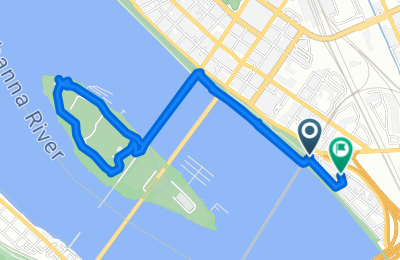 Route in der Bikemap App öffnen