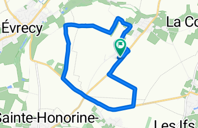 Route in der Bikemap App öffnen