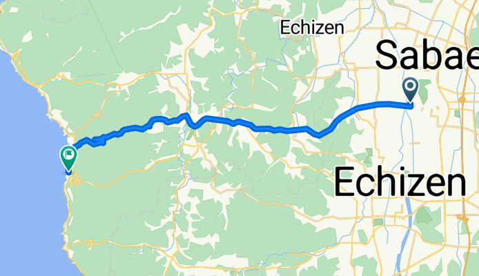 3-chōme 6, Sabae to 71-324-1, Echizen