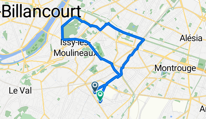 De Rue Louis Girard 69, Malakoff à Rue de Malakoff 55, Châtillon