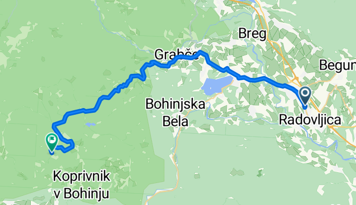 Radolca-Jelje via gorje