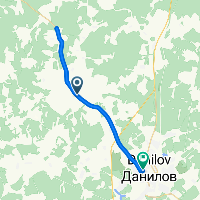 От 78К-0010, Даниловское до улица Ленина, 16А, Данилов
