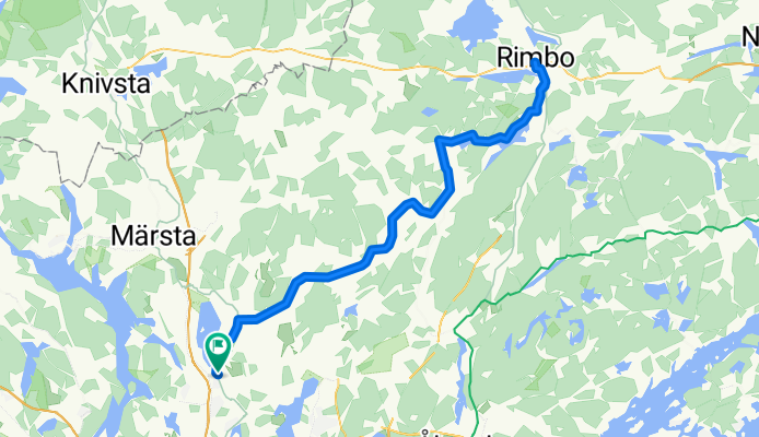 Vikskolan - Rimbo T/R via Malmby