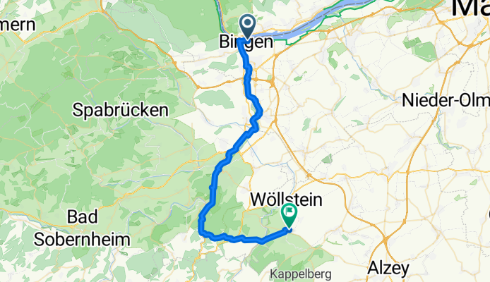 Bingen - Bad Kreuznach - Wonsheim
