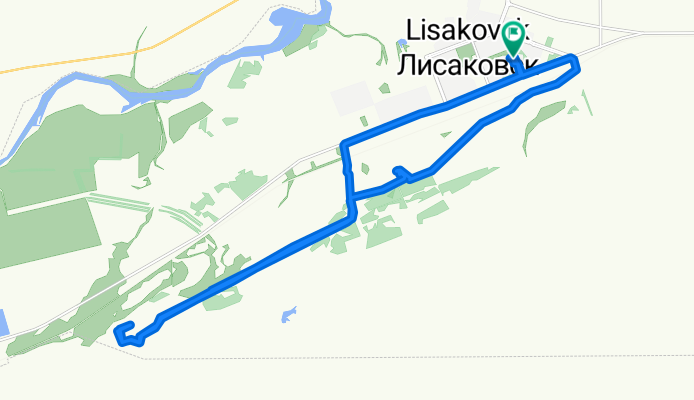 От  4, Лисаковск до  4, Лисаковск