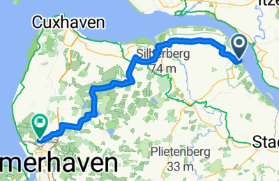 Route in der Bikemap App öffnen
