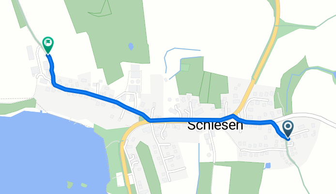 Klint 25, Schlesen nach Redder am See, Schlesen