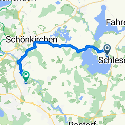 Redder am See, Schlesen nach Dorfstraße 112, Schwentinental
