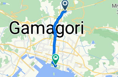 Route in der Bikemap App öffnen