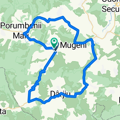 Dârjiu și dealurile din zonă