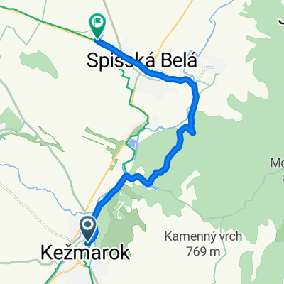 Kežmarok - Spišská Belá - Beliansky rybník