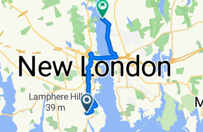 Route in der Bikemap App öffnen
