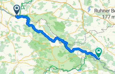 Route in der Bikemap App öffnen