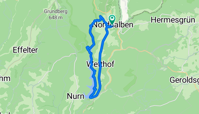 Neue Gasse 20, Nordhalben nach Neue Gasse 9, Nordhalben