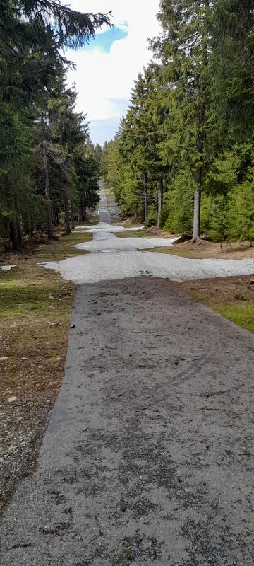 Fichtelberg und zurück