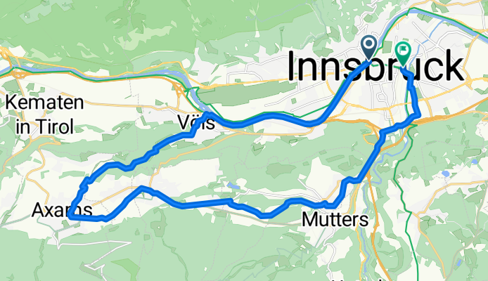 Gravel/MTB Runde (Axamer Bach/Nasstal)