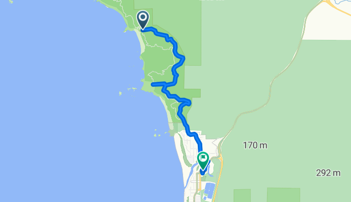 Cannon Beach Trail, Seaside to 264 E Third St, Cannon Beach